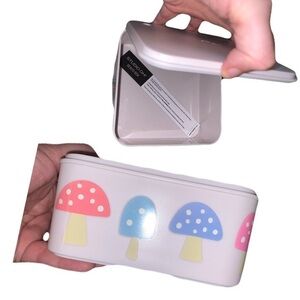 Studio Oh! Mushroom Food Storage‎ Container - Pink, Blue, White